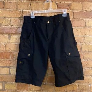 Size 31 black Carhart shorts relaxed fit